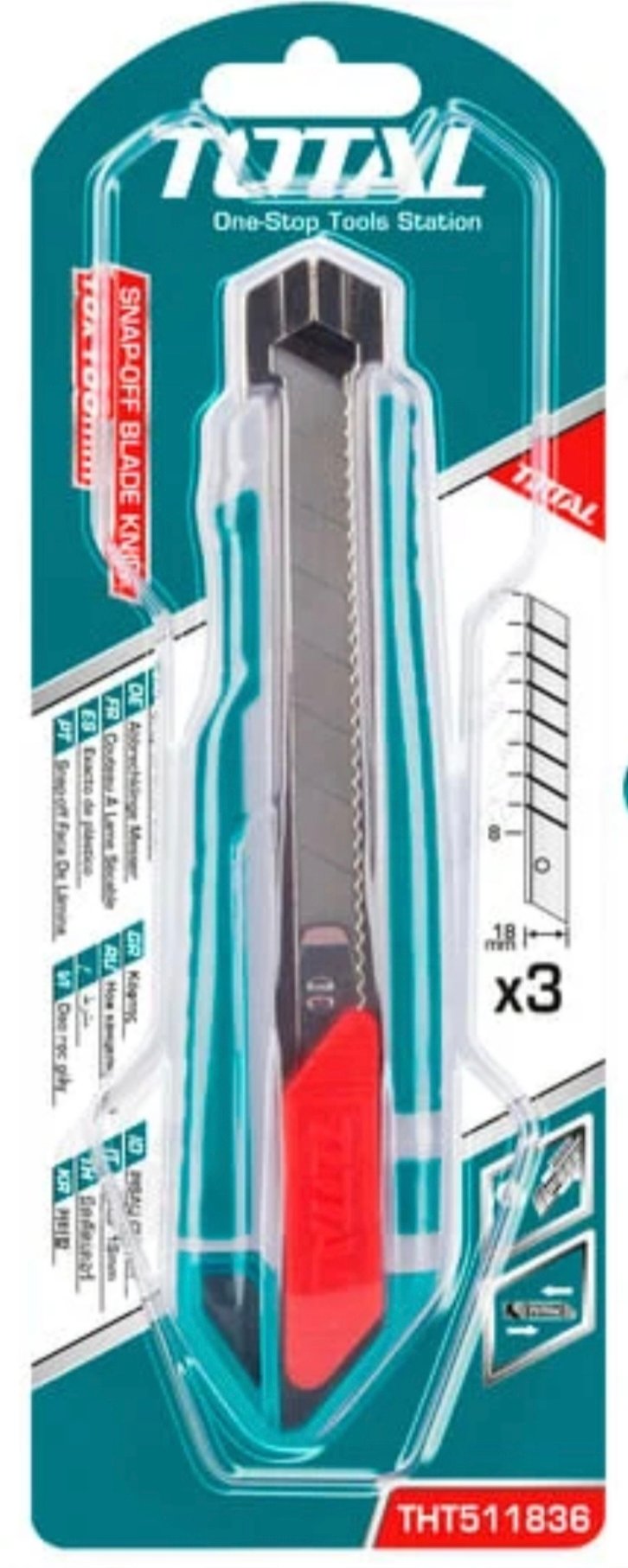 CUTTER TOTAL 169MM...