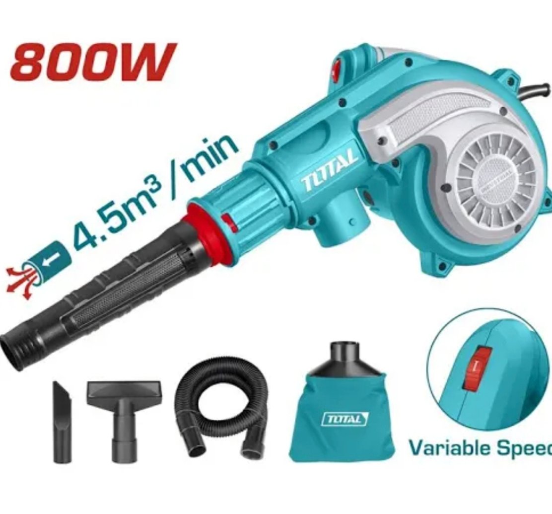 SOPLADORA ASPIRADORA 800W TB8036 TOTAL