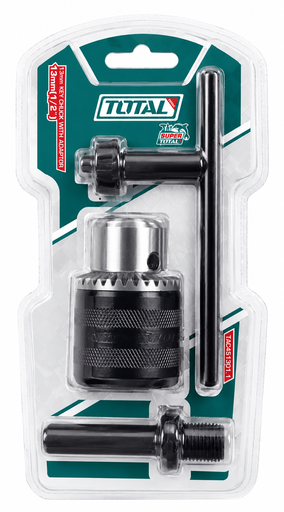 MANDRIL C/ADAPT. 13MM 1/2 TAC451301.1 TOTAL