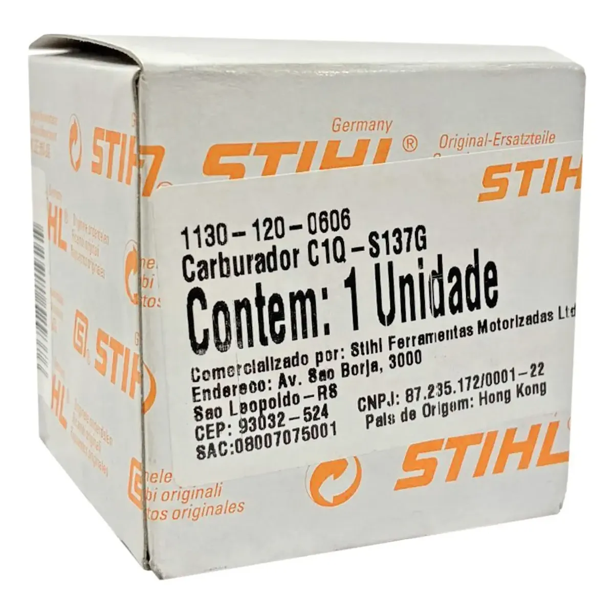 CARBURADOR E25 MS170/180.STIHL. 1130-120-0606
