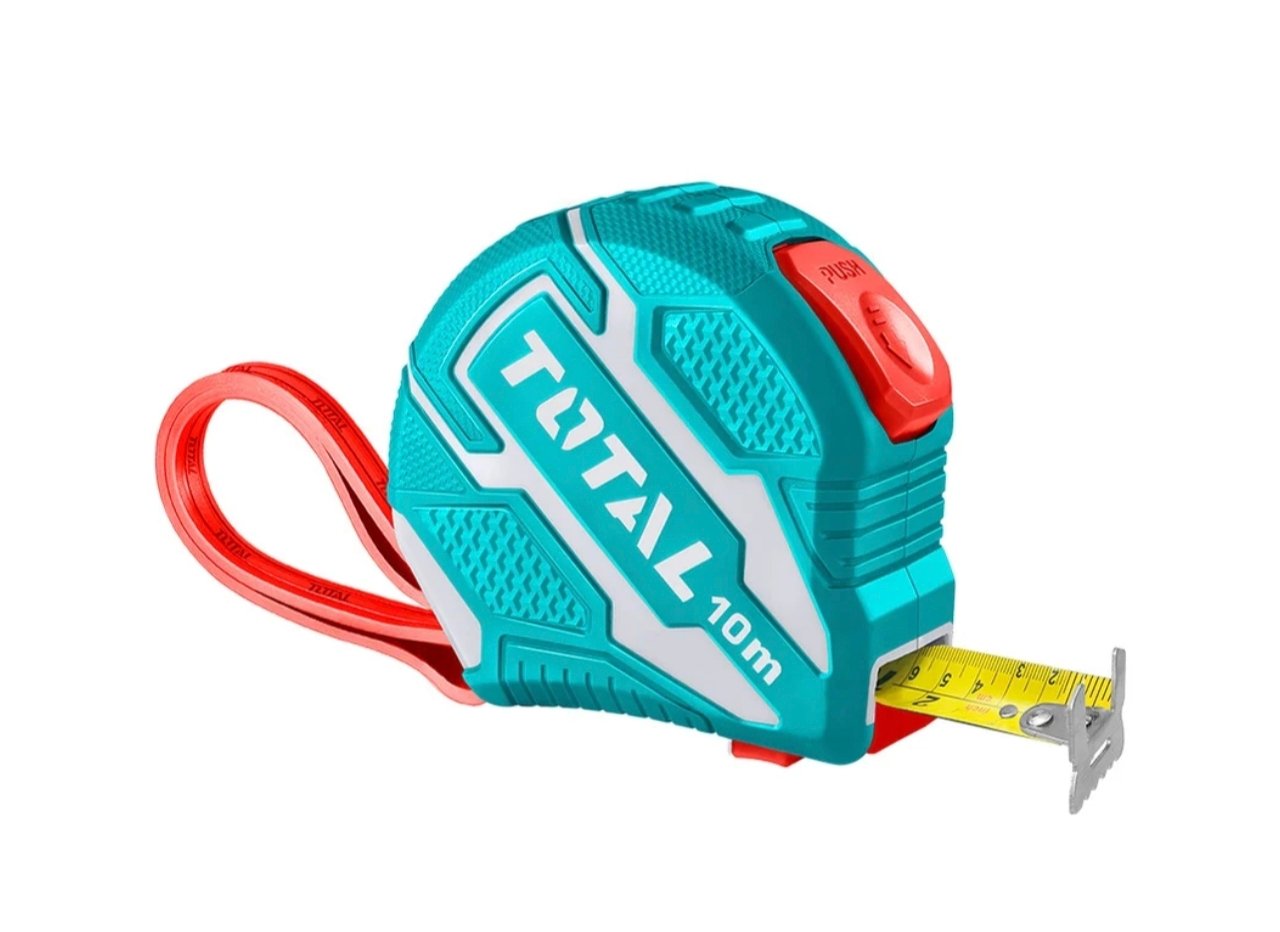 CINTA METRICA DE ACERO 10MX25MM PROFESIONAL  2410744 TOTAL