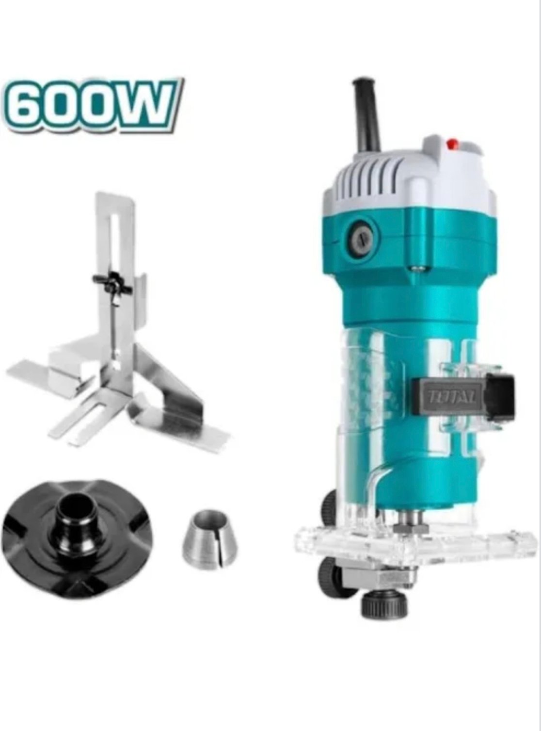 RECORTADORA DE LAMINADO 600W TLT6001 (FRESADORA)TOTAL