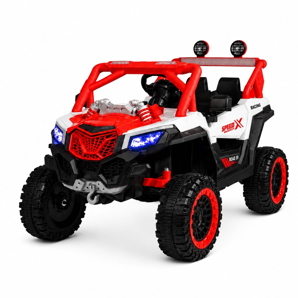 AUTO INFANTIL WUBIDUBI ROJO