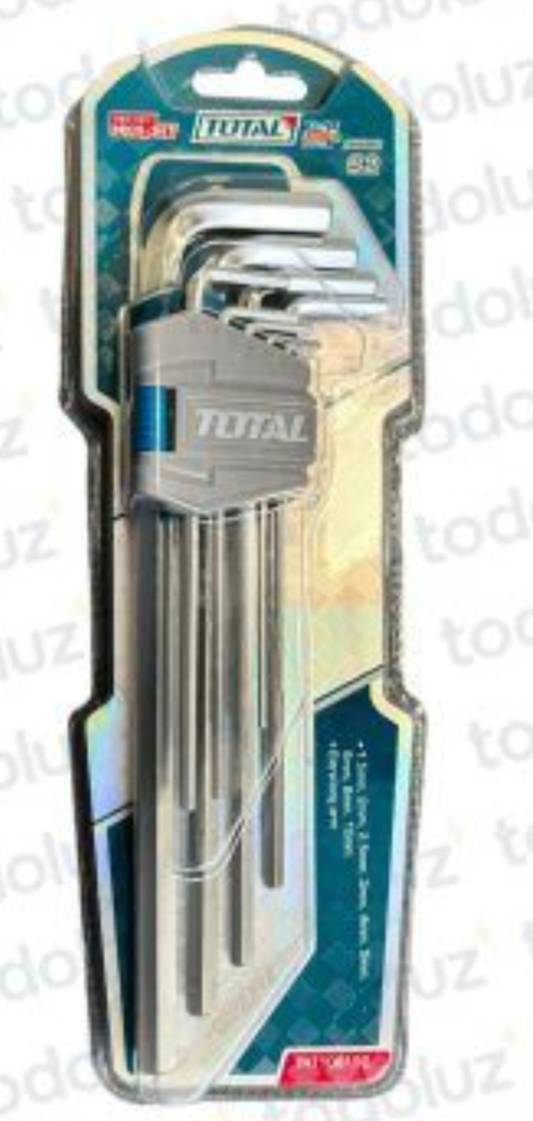 JUEGO DE LLAVE ALLEN 1.5MM-10MM 9PZ THT106191 TOTAL