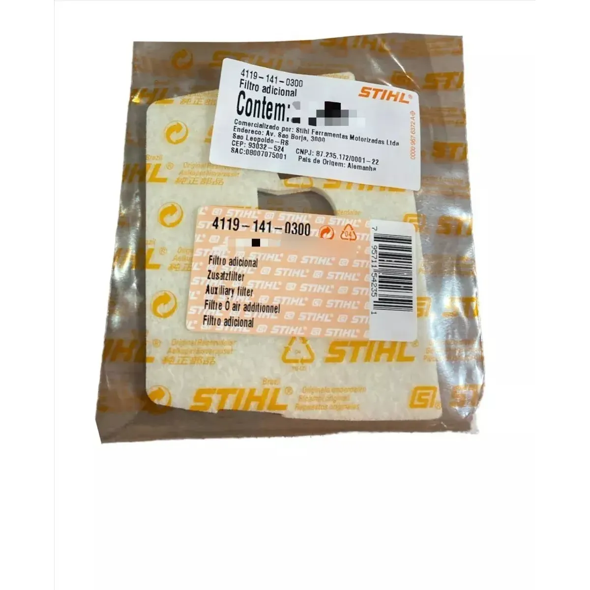 FILTRO ADICIONAL 4119-141-0300 STIHL