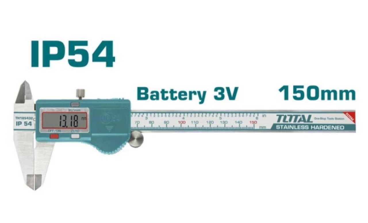 CALIBRADOR DIGITAL METALICO 150MM TMT321506 TOTAL